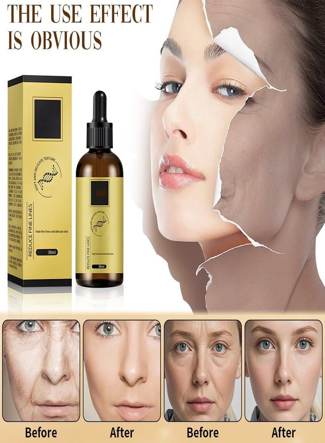 DOUNIU 2 Pcs Anti-wrinkle Firming Serum, Anti-Aging Essence, Firm and Plump Face Serum, Anti-Aging & Wrinkles Lifting & Firming Essence, Hydrate & Moisturize, Reduce Fine Lines And Wrinkles - Image 3